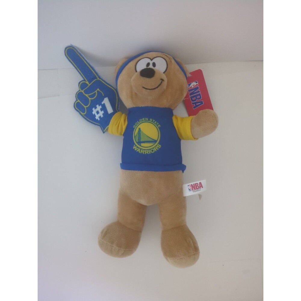 NEW Golden State Warriors Teddy Bear Toy Plush 15” Official NBA Merchandise 2018